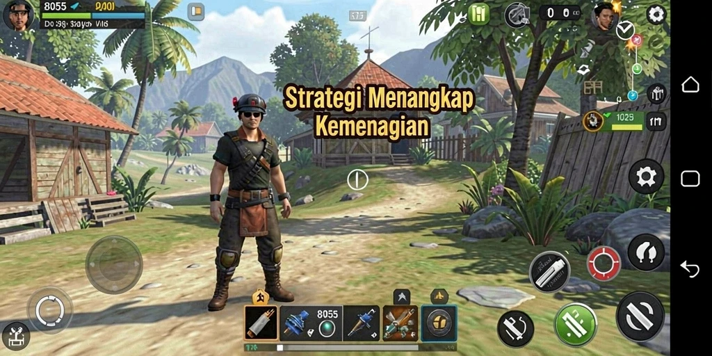 Tampilan gameplay menantang dari 8055 yang penuh strategi.