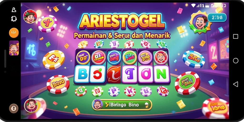 Tampilan gameplay seru di ARIESTOGEL dengan banyak pemain.