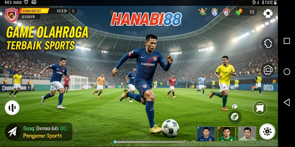 Tampilan menarik gameplay olahraga di HANABI88 yang memikat.