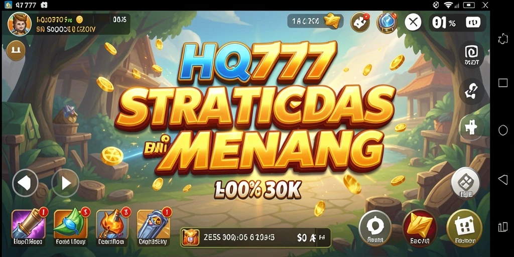 Tampilkan aksi pertempuran mendebarkan di HQ777.
