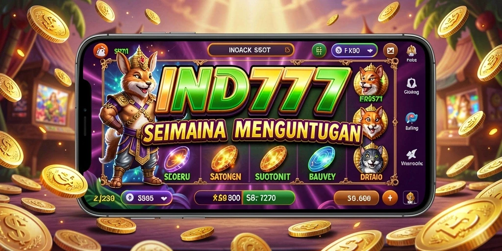 Tampilan menarik dari gameplay Slot IND777 yang mengasyikkan.