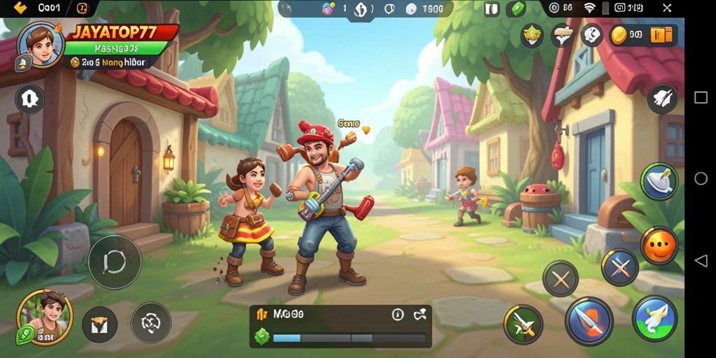 Screenshot gameplay JAYATOP77 yang menunjukkan keseruan dalam setiap level.