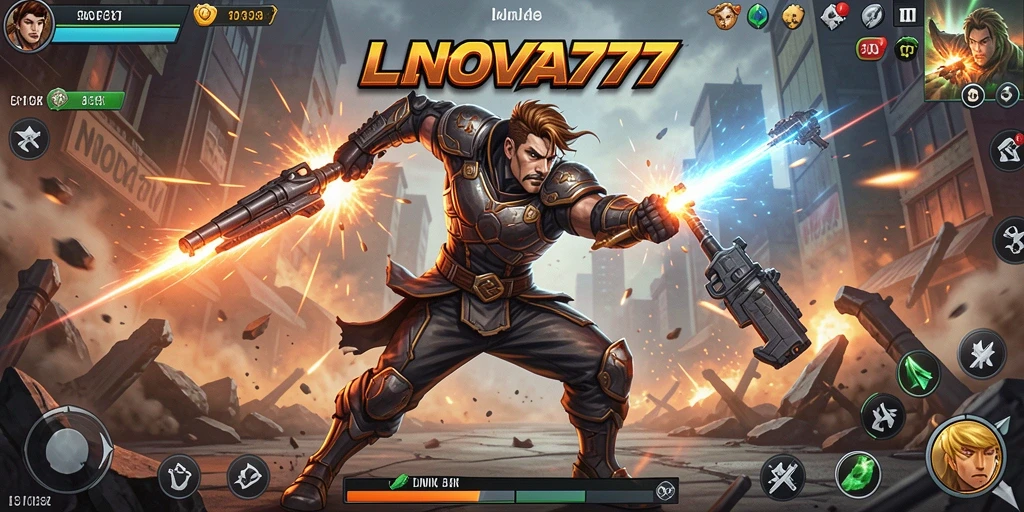 Screenshot gameplay LNOVA777 menampilkan aksi seru dan grafis menawan.