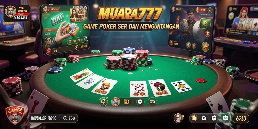 Tampilan gameplay MUARA777 yang menegangkan dan seru.