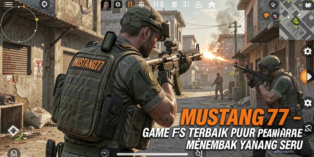 Gameplay seru dari MUSTANG77 dengan aksi menembak yang intens.