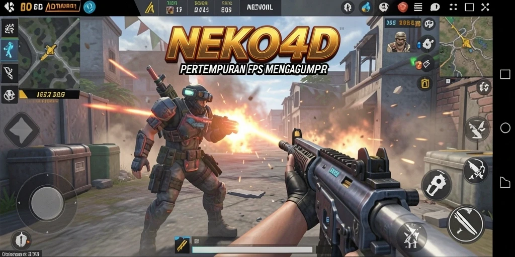 Tampilan gameplay NEKO4D yang penuh aksi dan keseruan.