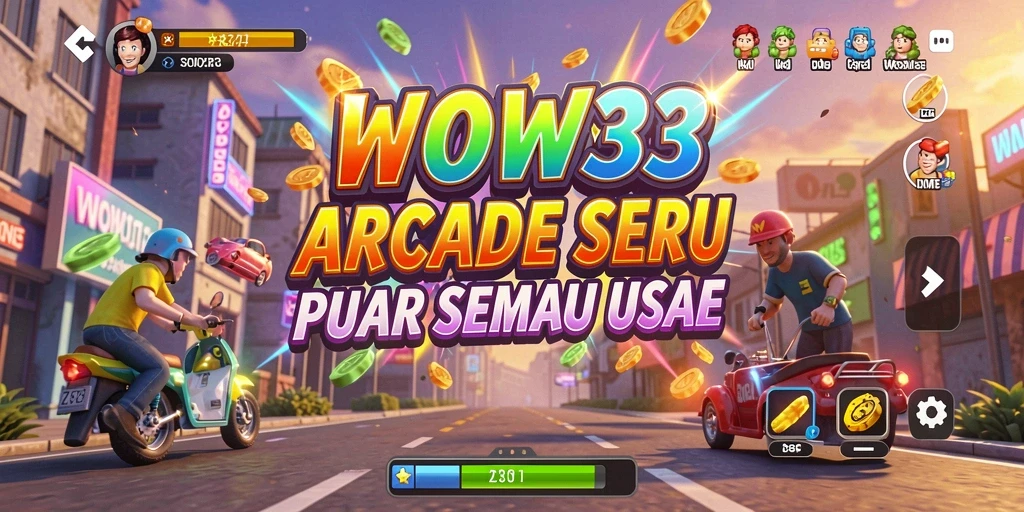 Tampilan gameplay WOW33 yang seru dan menantang.